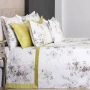 Lenzuola Sopra + Federe  - su Misura - Raso TC300 Extra Fine di Puro Cotone - Butterfly
